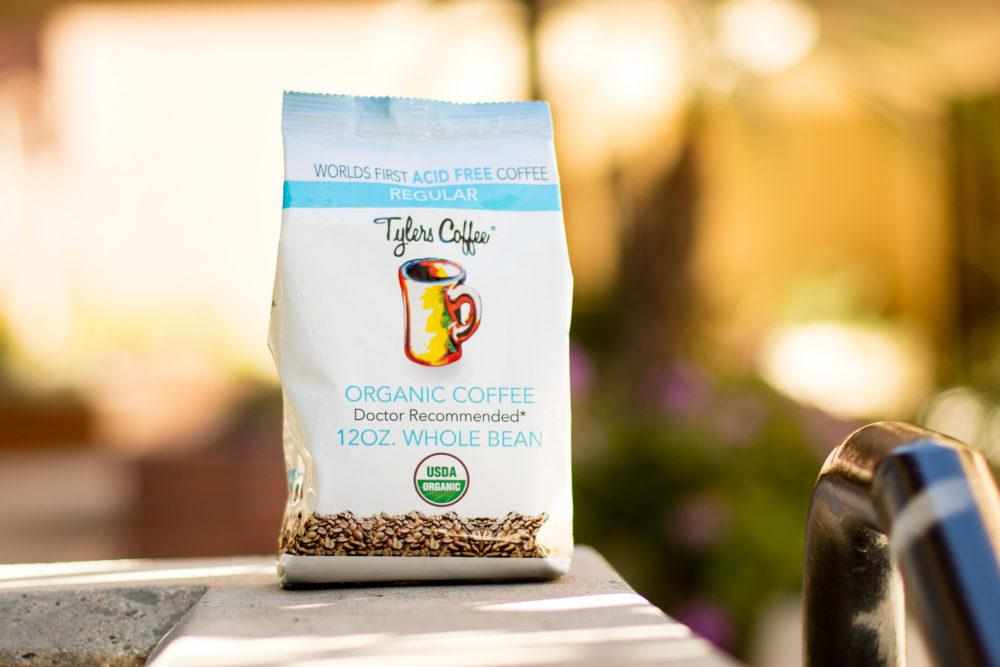 Regular Whole Organic Coffee Beans (12oz Bag)
