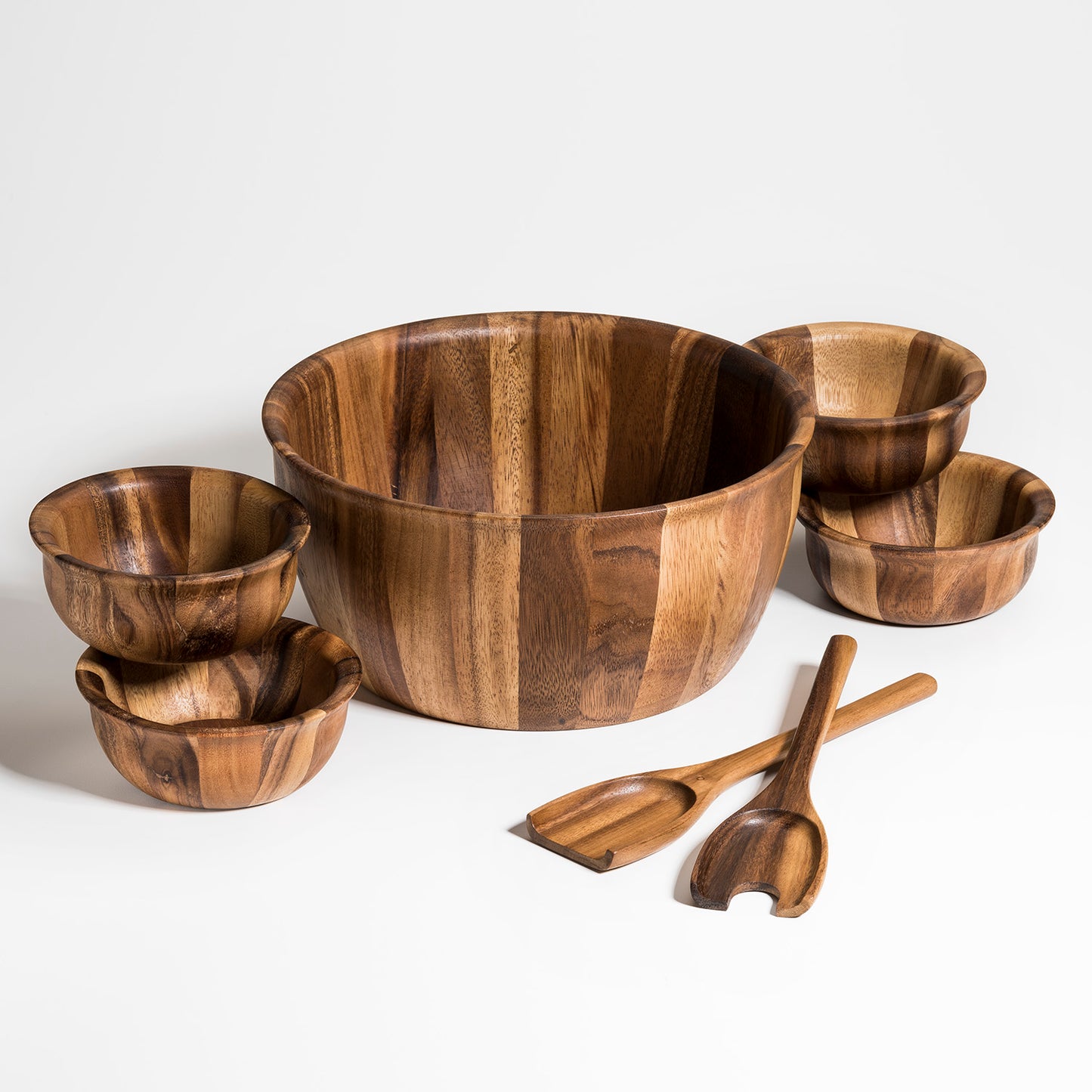 Soro Xtra Large Salad Bowl with Servers for 4 Individuals