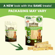 Bacon Flavor Gold Yak Chews for Large Dogs (1 lb to 5lb Bags)