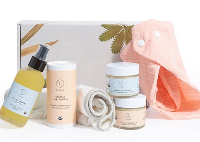 Organic Full Care New Baby Gift Set - welcome little angel!