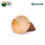 Palm Leaf Bowl, 6 inch, Round (Set of 25/50/100)