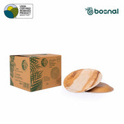 Palm Leaf Biodegradable Plates, 6 inch, Round (Set of 25/50/100)
