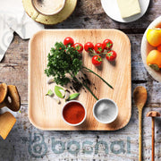 Palm Leaf Biodegradable Plates, 10 inch, Square (Set of 25/50/100)