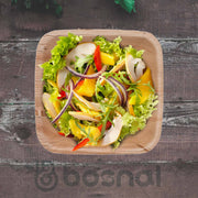 Palm Leaf Biodegradable Bowls, 5 inch, Square (Set of 25/50/100)