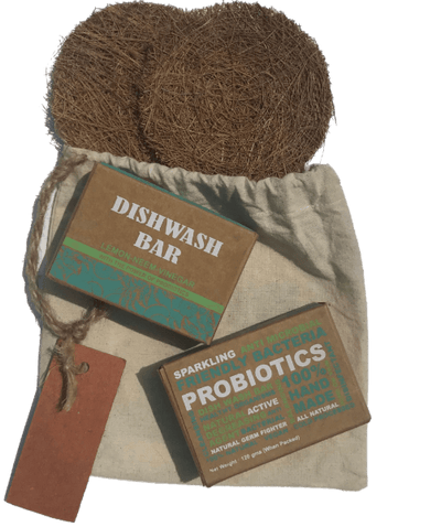 Probiotic Dish Washing Soap Bar Zero Waste