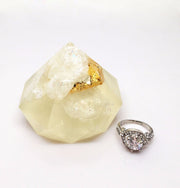 Diamond Gem Soap with Hidden Silver Ring