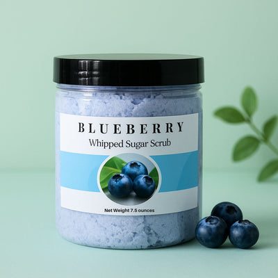 Luxurious Blueberry Sugar Exfoliating Scrub for Soft Skin