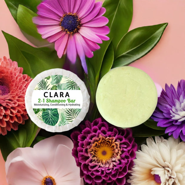 Clara 2 - 1 Shampoo Bar | Moisturizing, Conditioning & Hydrating