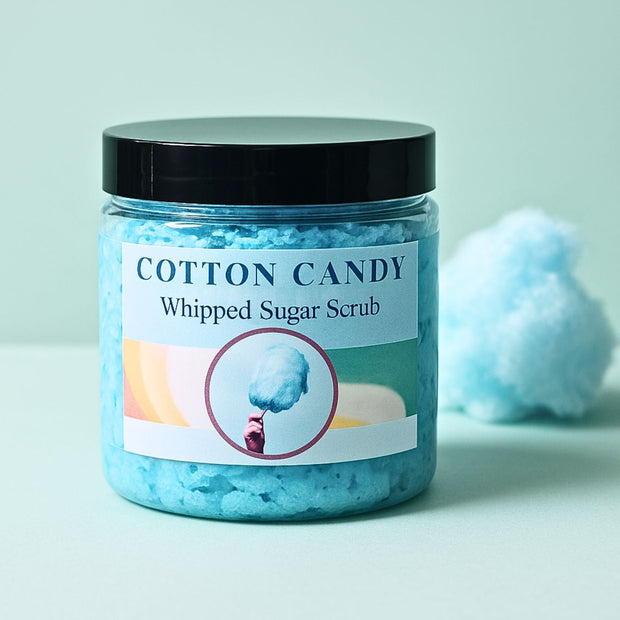 Cotton Candy Whipped Sugar Scrub
