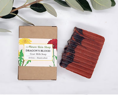 Dragons Blood Goat Milk Soap, Natural Cold Process