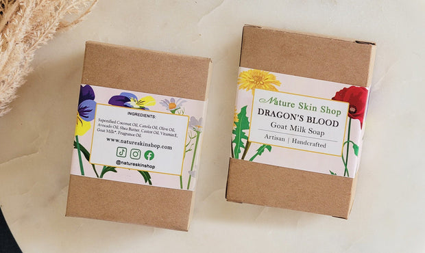 Dragons Blood Goat Milk Soap, Natural Cold Process