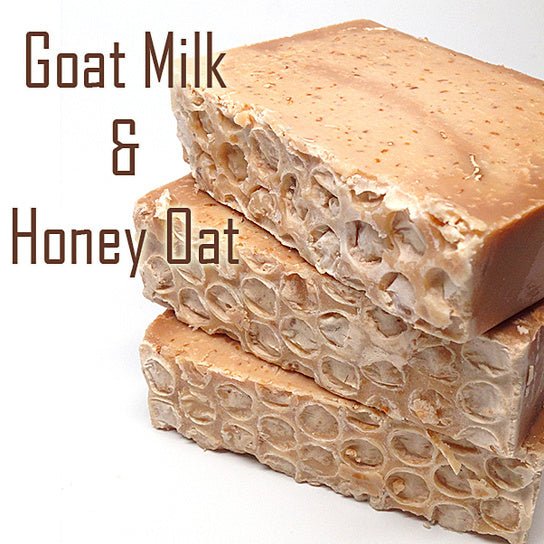 Honey Oat And Goat Milk Luxurios Bar, Natural Cold Process