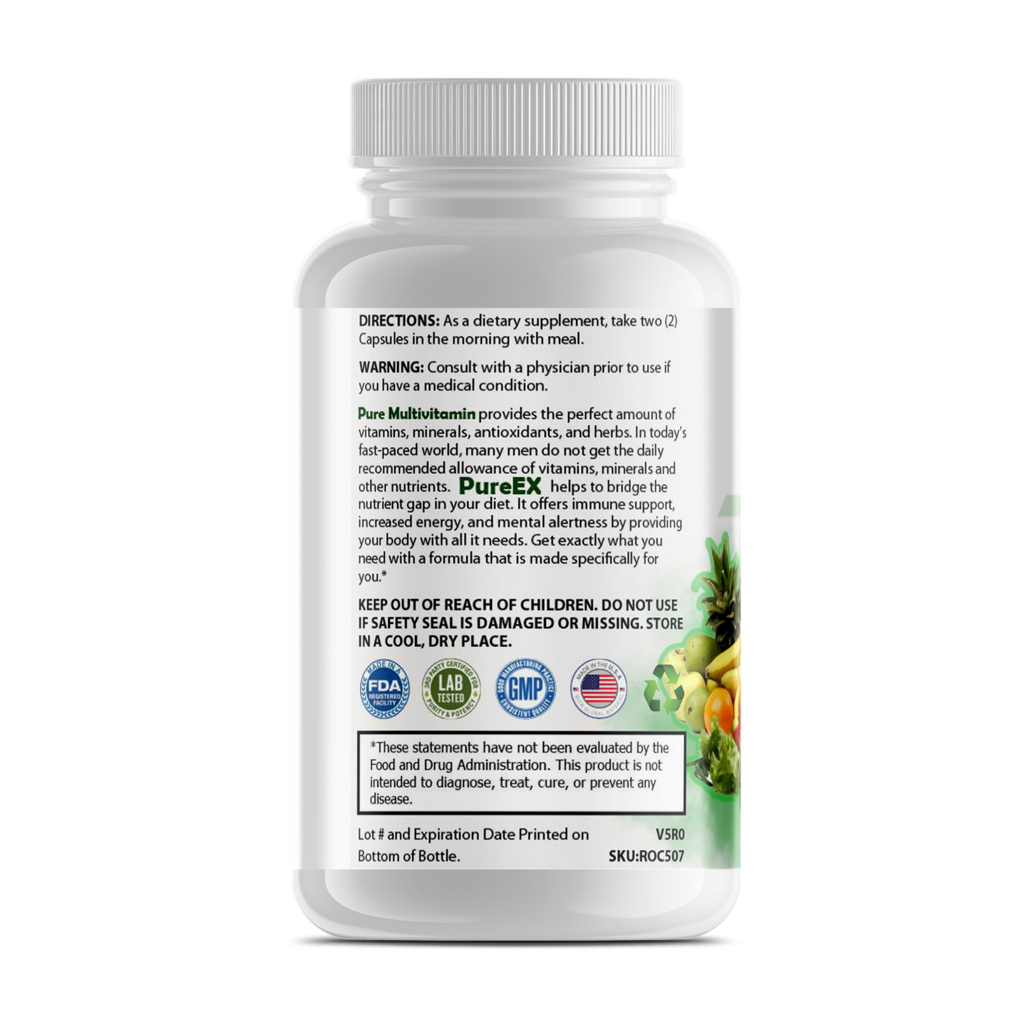 Pure Multi-Vitamins Men