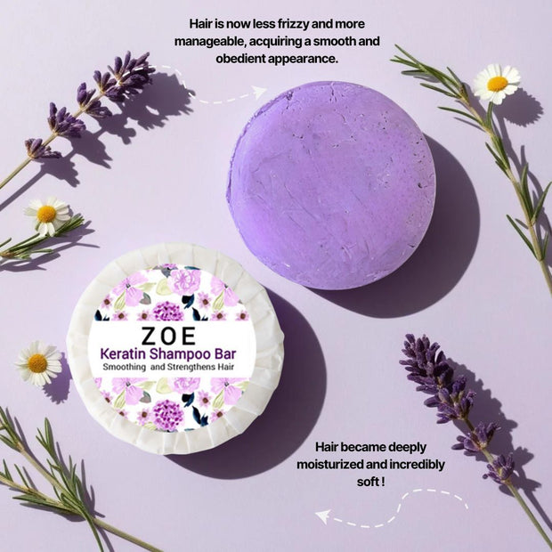 Zoe Keratin Intense Hair Shampoo & Conditioner Bar