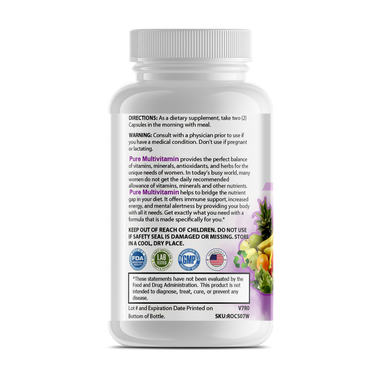 Pure Multi-Vitamins Women