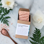 Pink Himalayan Salt and Shea Soap, Cold Process