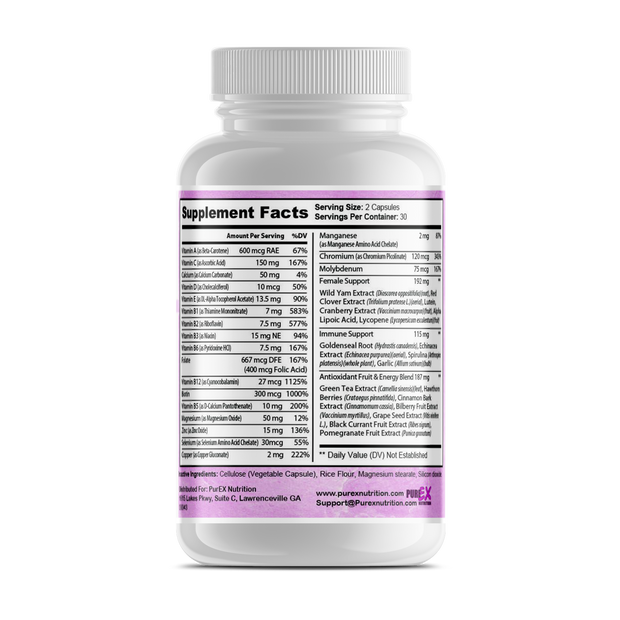 Pure Multi-Vitamins Women