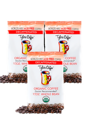 Decaffeinated Organic Whole Beans